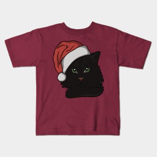 Merry Cat-Mas! Kids T-Shirt